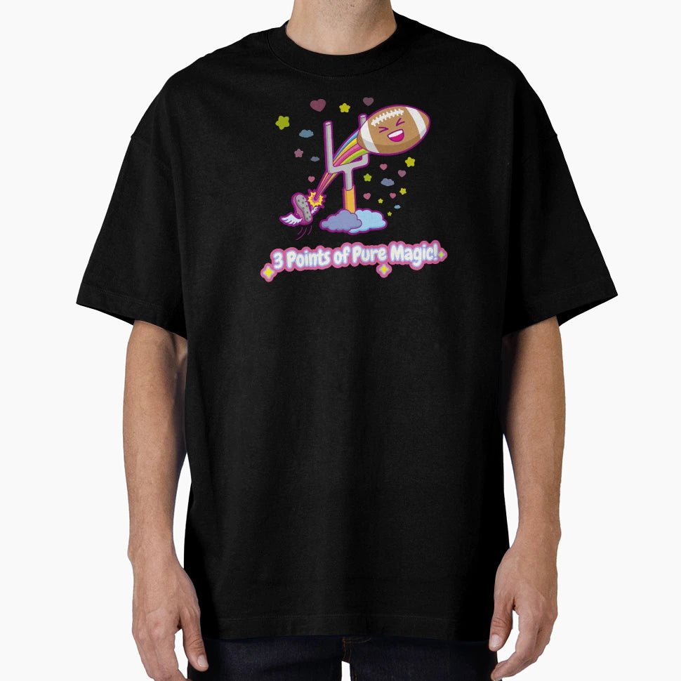 3 Points Pure Magic American Football T-Shirt - Unique Graphic Unisex - T-Shirt, Sweatshirt, Hoodie