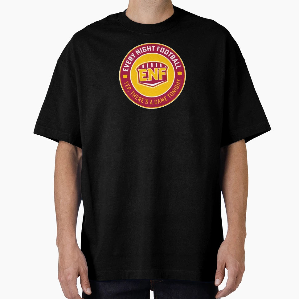 Every Night Football Circular Slogan T-Shirt - Novelty Apparel Unisex - T-Shirt, Sweatshirt, Hoodie