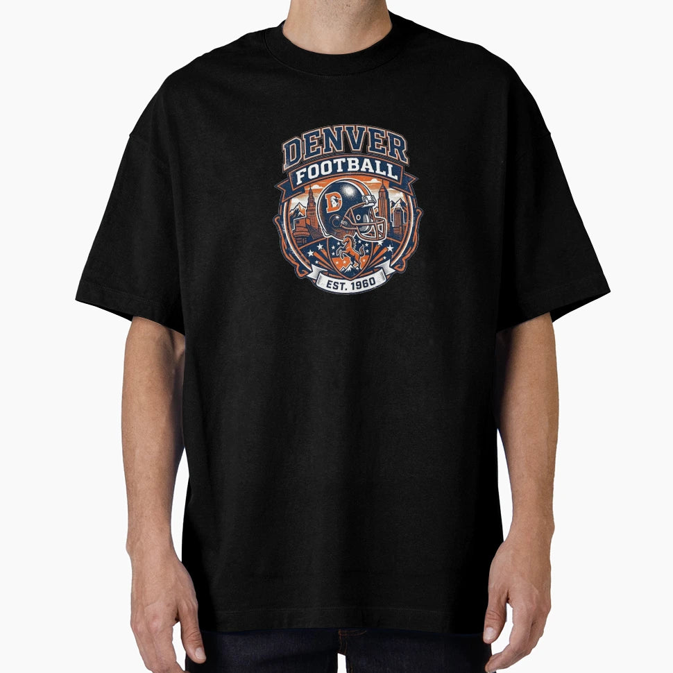 Denver Broncos T-Shirt - Novelty Apparel Unisex - T-Shirt, Sweatshirt, Hoodie