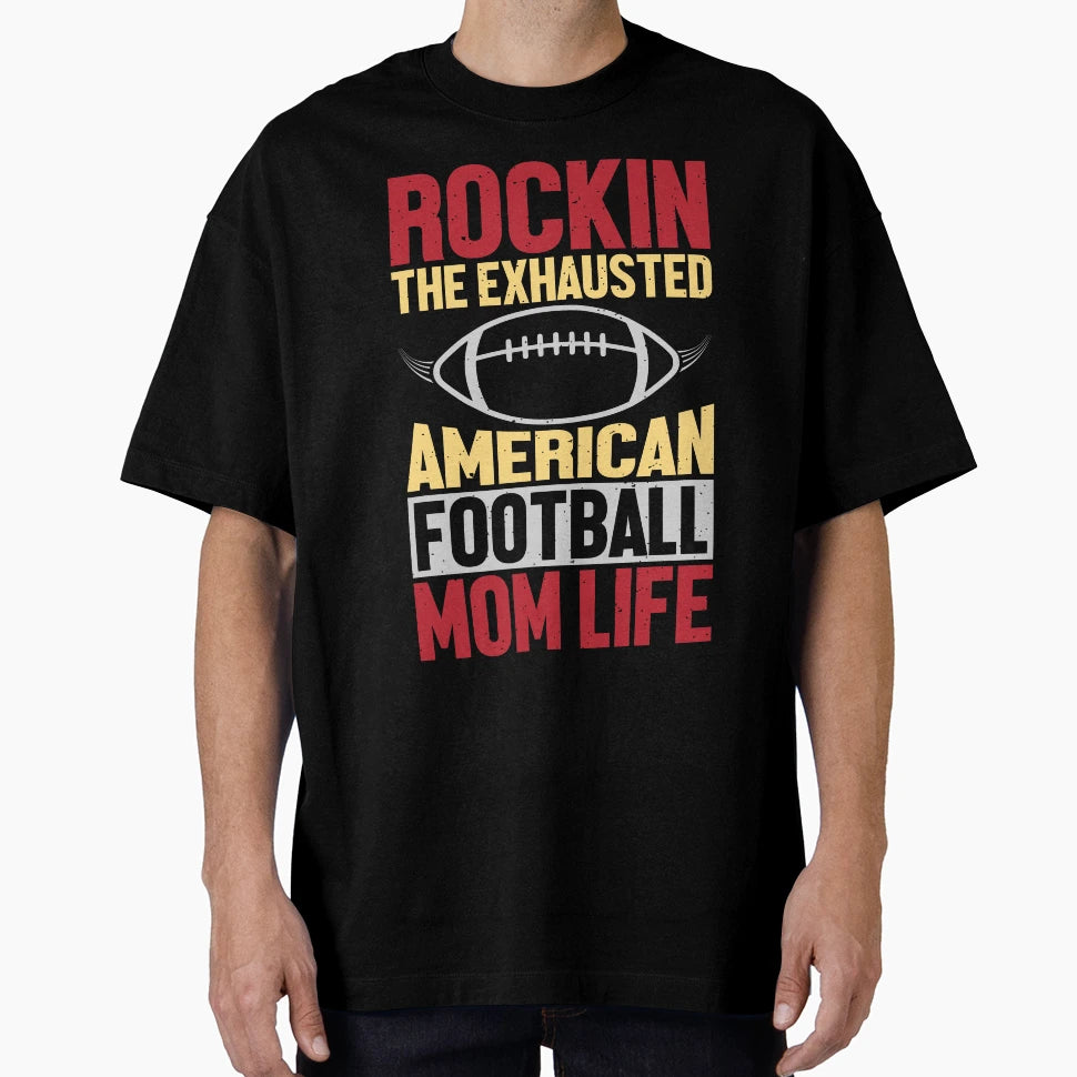 Mommy Birthday American Football T-Shirt - Novelty Apparel Men Women - T-Shirt, Sweatshirt, Hoodie