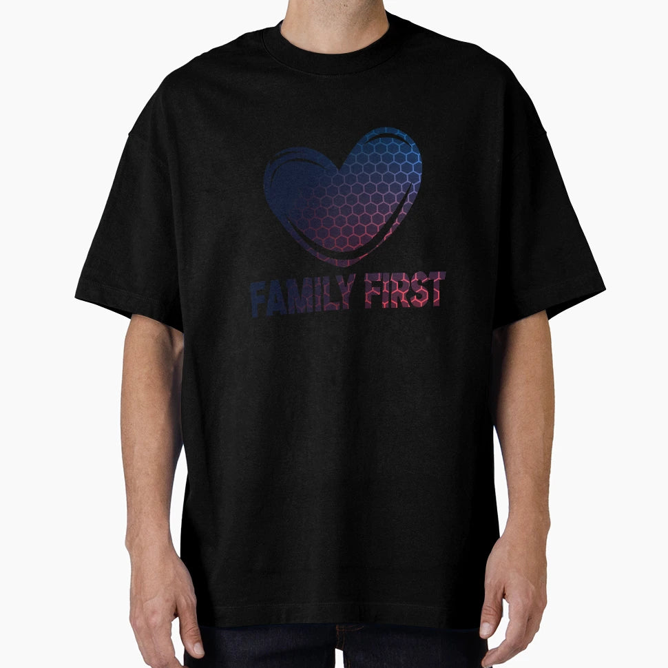 Family First T-Shirt - Unique Graphic for Adults - T-Shirt, Sweatshirt, Hoodie
