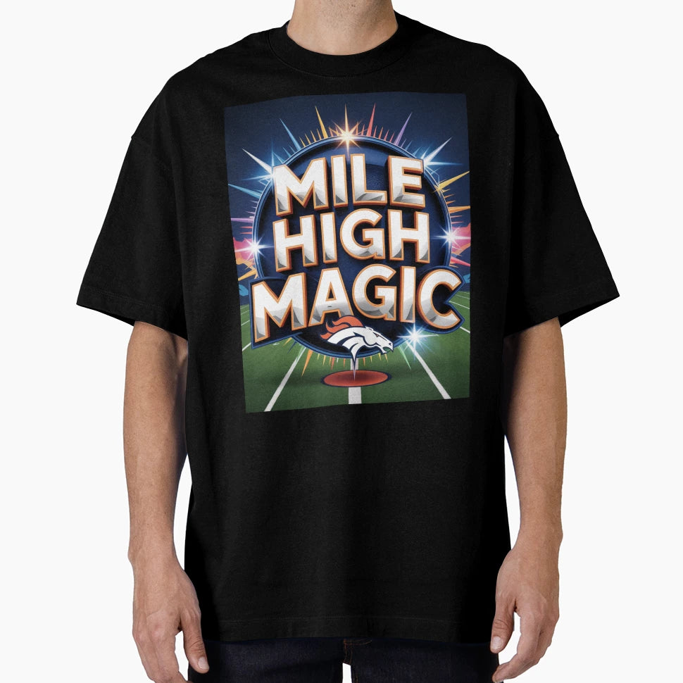 Mile High Magic T-Shirt - Trendy Graphic for Adults - T-Shirt, Sweatshirt, Hoodie