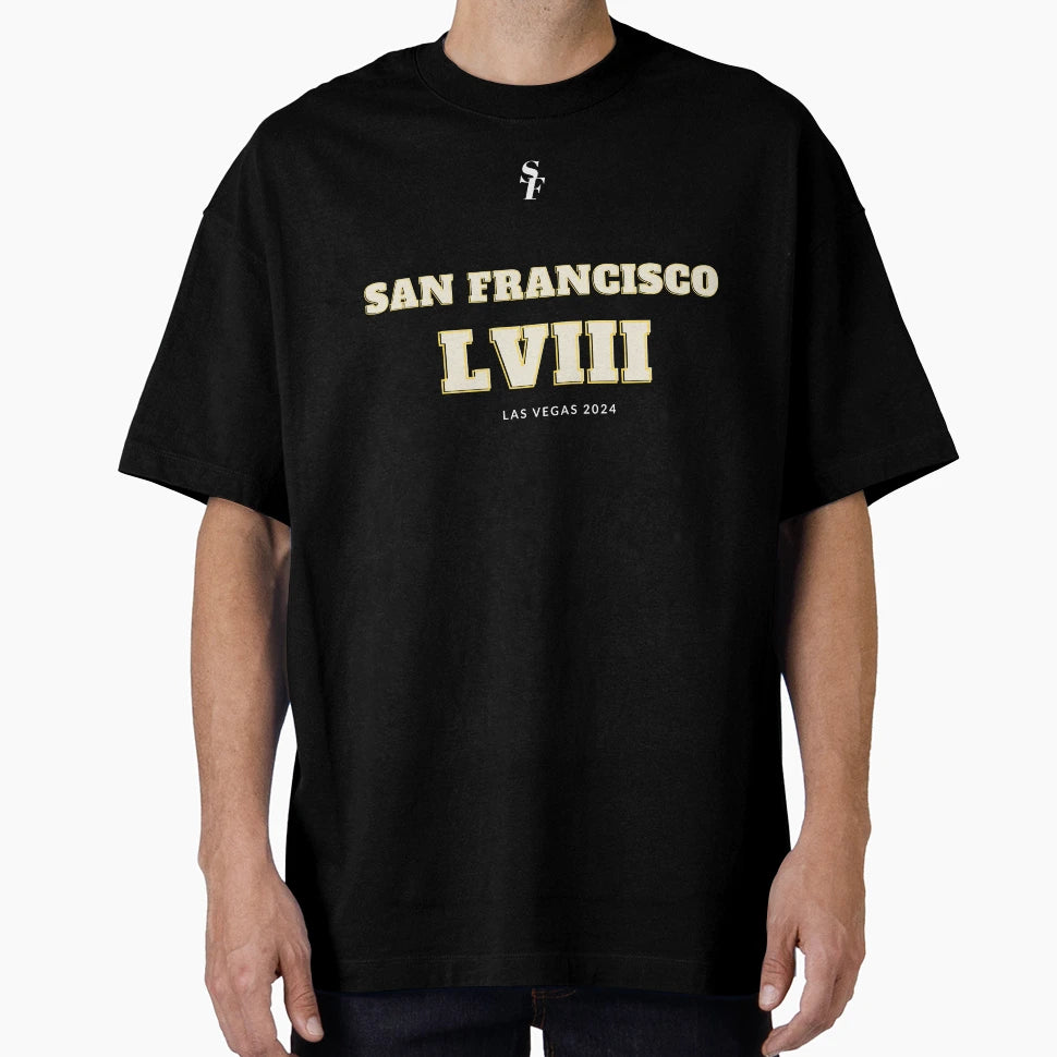 San Francisco Lviii 2024 T-Shirt - Trendy Graphic for Adults - T-Shirt, Sweatshirt, Hoodie