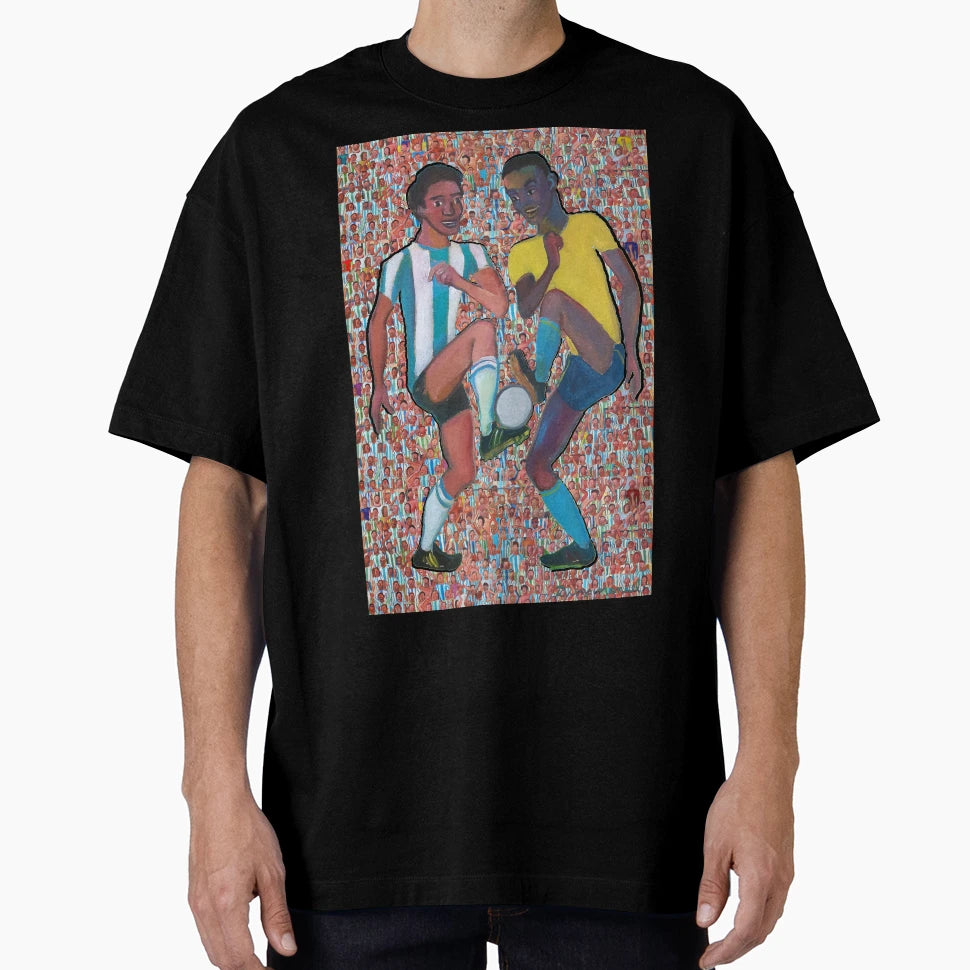 Pop Collage Soccer T-Shirt - Streetwear Style for Adults - T-Shirt, Sweatshirt, Hoodie