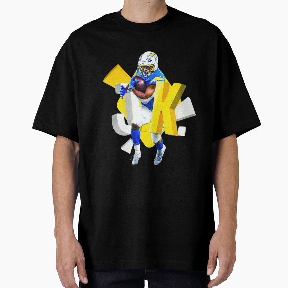 Jk Dobbins Chargers T-Shirt - Graphic Print for Adults - T-Shirt, Sweatshirt, Hoodie