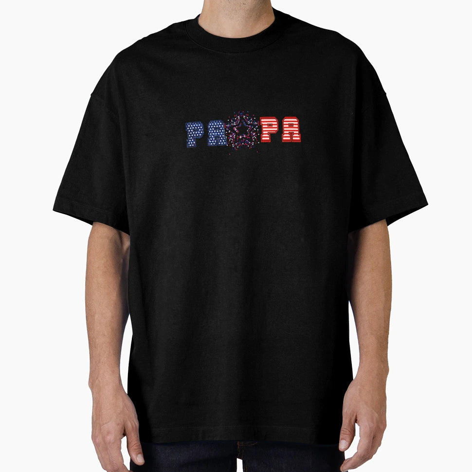 American Papa T-Shirt - Aesthetic Graphic Men Women - T-Shirt, Sweatshirt, Hoodie