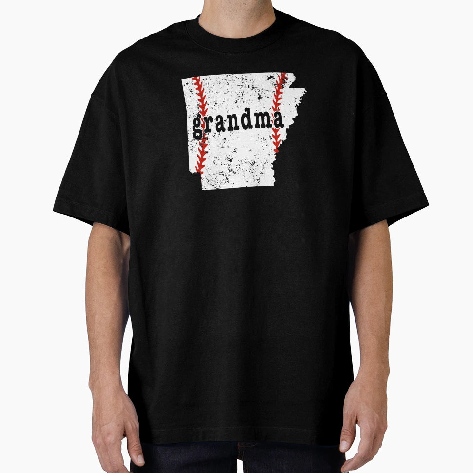 Best Softball Grandma Arkansas Baseball T-Shirt - Graphic Print for Adults - T-Shirt, Sweatshirt, Hoodie