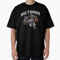 Baltimore Football T-Shirt - Graphic Print Unisex - T-Shirt, Sweatshirt, Hoodie