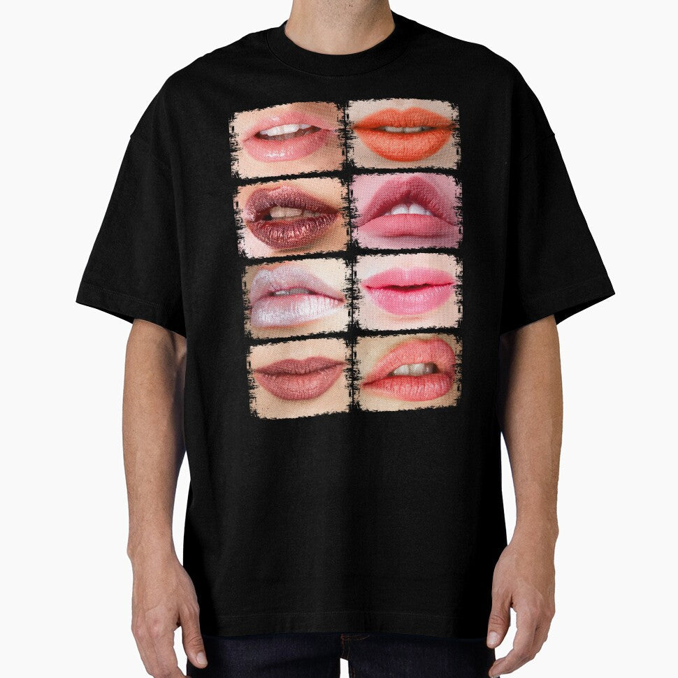 Hot Lips Fashion by adamcampen - Adult & Kids T-Shirts, Sweatshirts & Hoodies apparel design preview 1