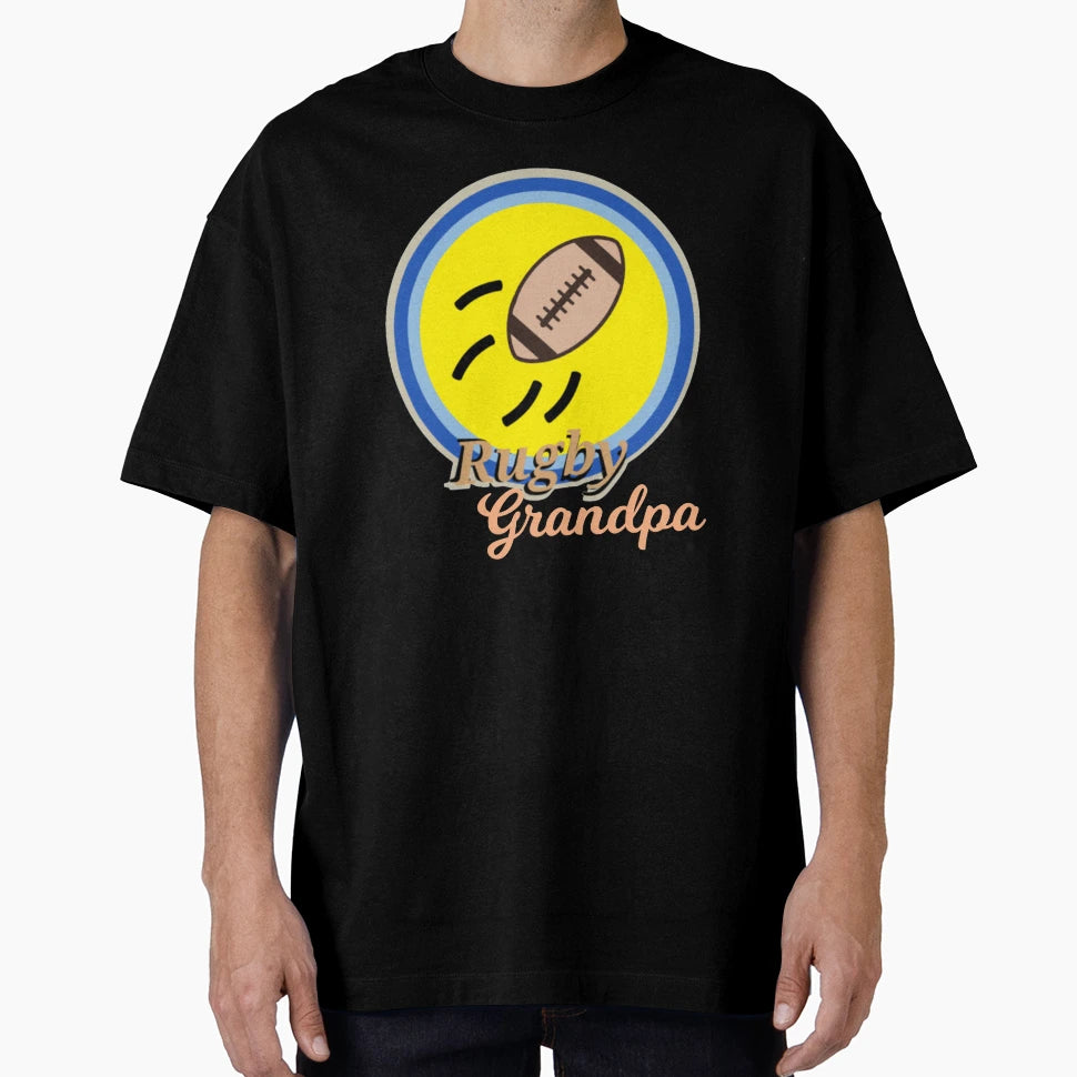 Rugby Grandpa T-Shirt - Minimalist Print Unisex - T-Shirt, Sweatshirt, Hoodie