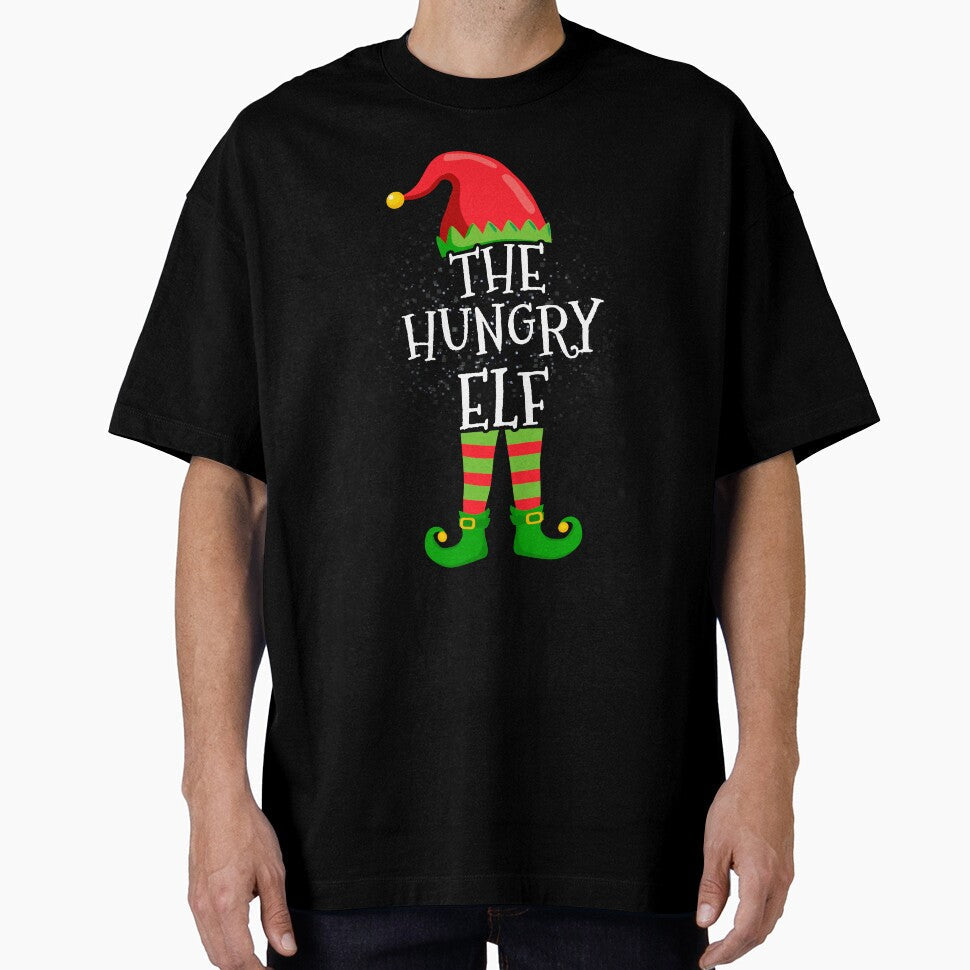 Hungry Elf Family Matching Christmas Group by - Adult & Kids T-Shirts, Sweatshirts & Hoodies apparel design preview 1