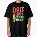 Husband Dad Fantasy Football Commish T-Shirt - Aesthetic Graphic Men Women - T-Shirt, Sweatshirt, Hoodie