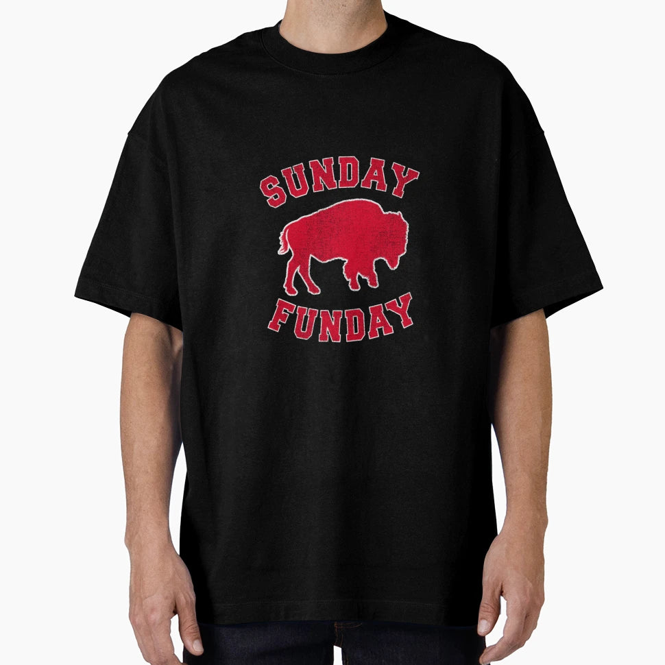 Sunday Funday 716 Buffalo New York T-Shirt - Custom Art Print Men Women - T-Shirt, Sweatshirt, Hoodie