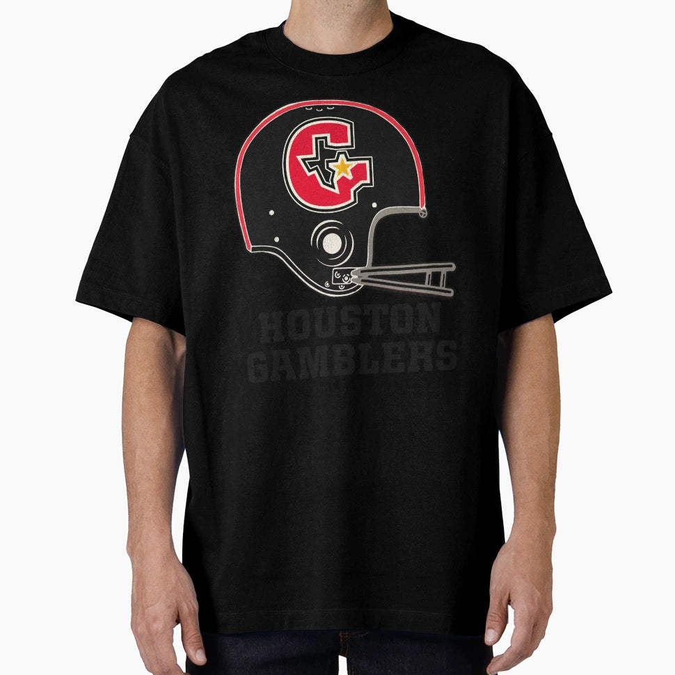 Houston Gamblers Football Team T-Shirt - Trendy Graphic for Adults - T-Shirt, Sweatshirt, Hoodie