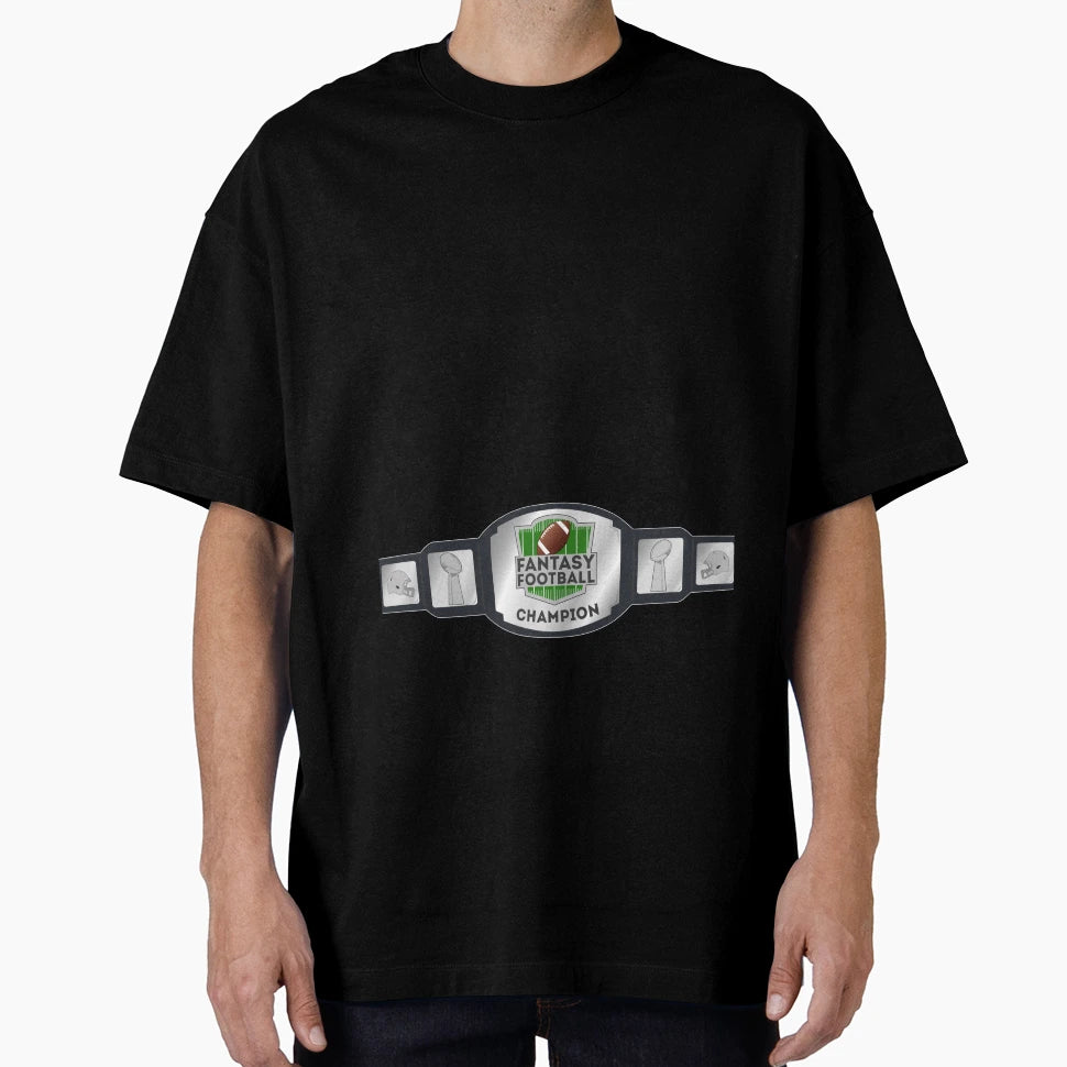 Fantasy Football Champion Belt T-Shirt - Streetwear Style for Adults - T-Shirt, Sweatshirt, Hoodie