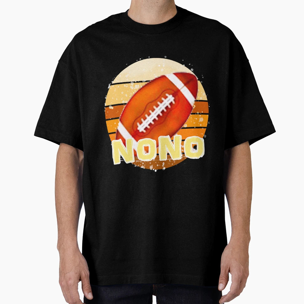 Nono Rugby Rugby Ball T-Shirt - Aesthetic Graphic for Adults - T-Shirt, Sweatshirt, Hoodie