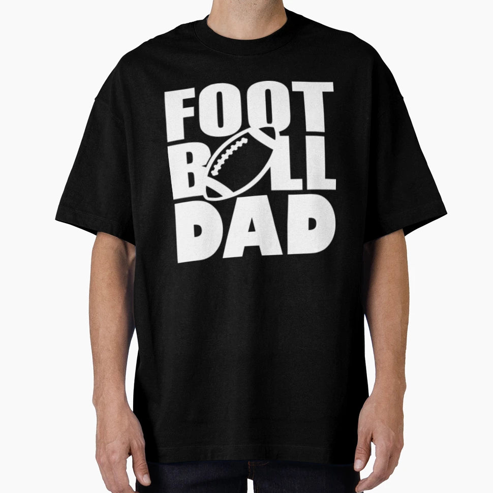 Football Dad T-Shirt - Minimalist Print Unisex - T-Shirt, Sweatshirt, Hoodie