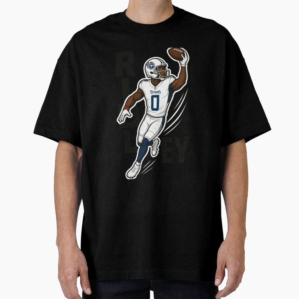Calvin Ridley Wr Tennessee T-Shirt - Casual Everyday Wear for Adults - T-Shirt, Sweatshirt, Hoodie