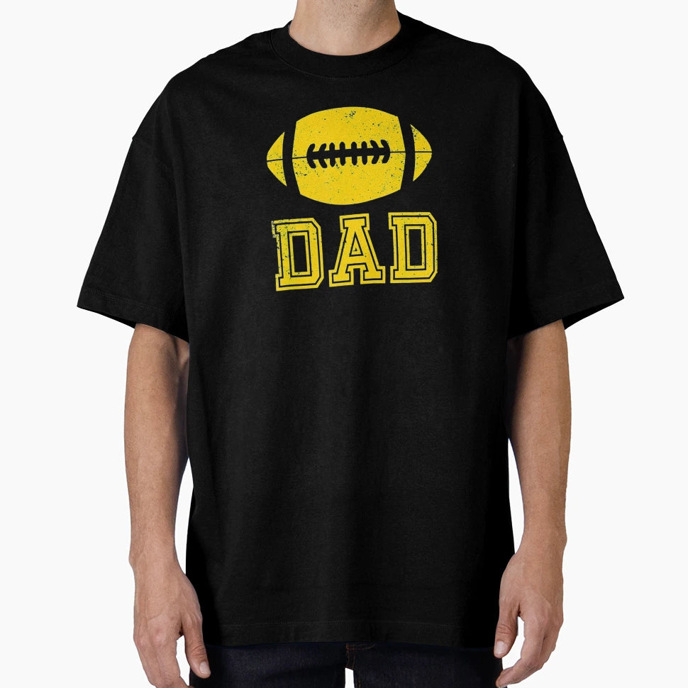 Football Dad T-Shirt - Custom Art Print for Adults - T-Shirt, Sweatshirt, Hoodie