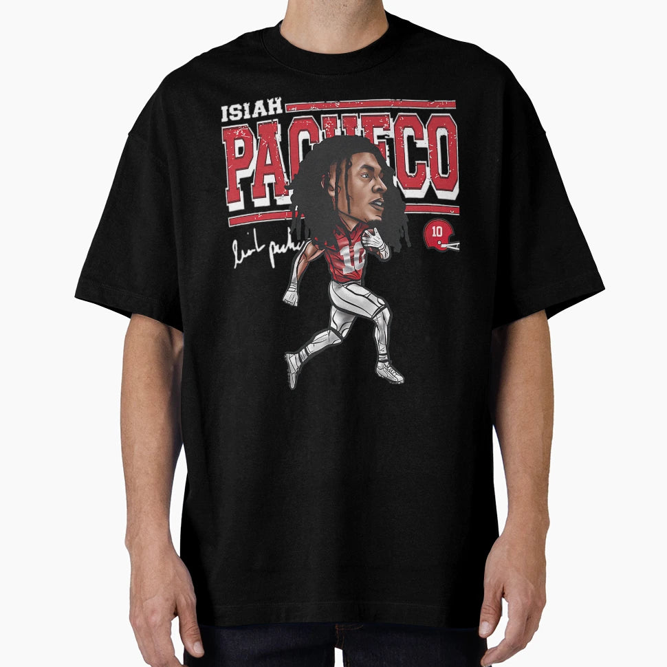 Isiah Pacheco Kansas City T-Shirt - Aesthetic Graphic Men Women - T-Shirt, Sweatshirt, Hoodie