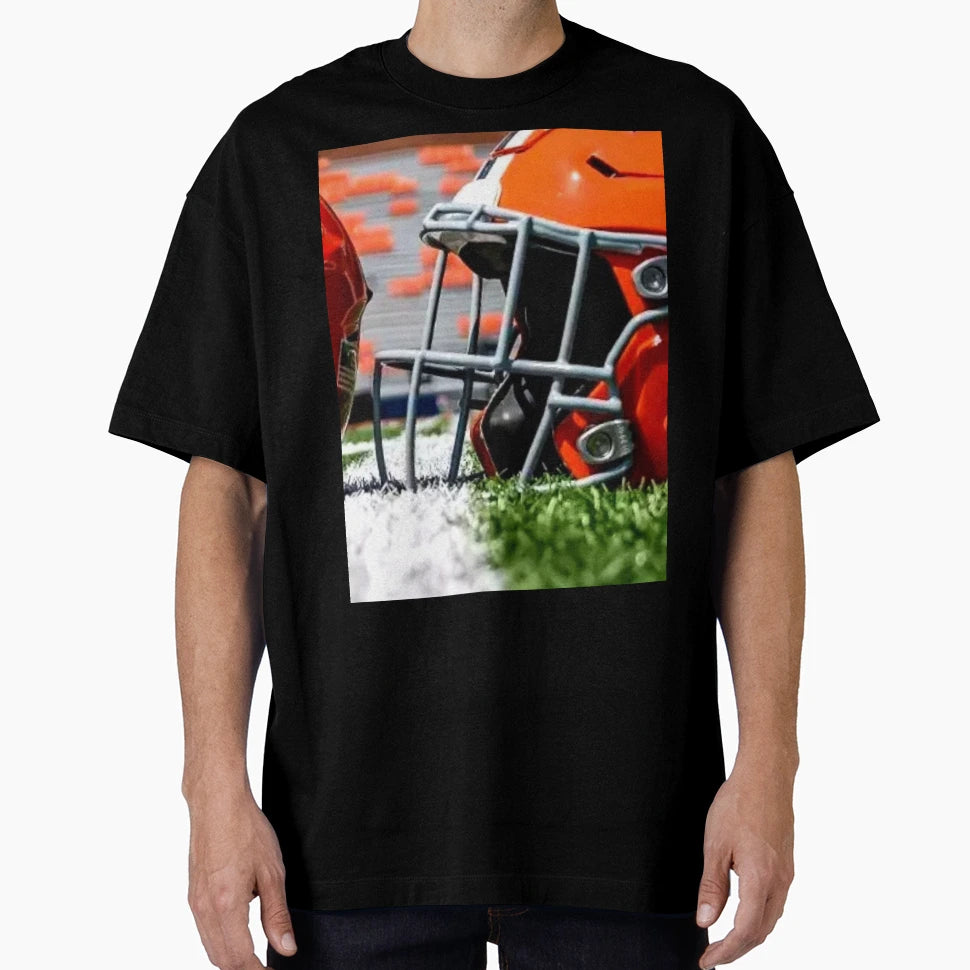 Football Helmet T-Shirt - Custom Art Print Men Women - T-Shirt, Sweatshirt, Hoodie