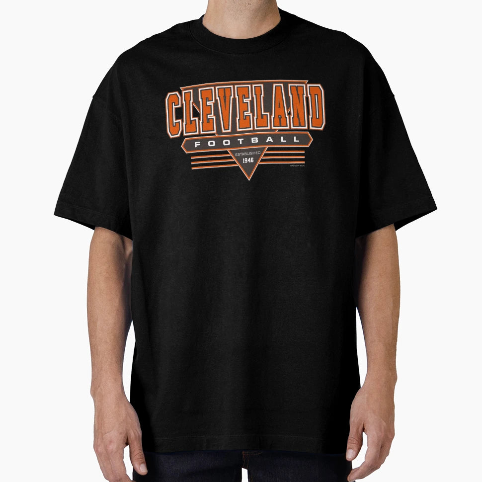 Cleveland Football Browns Inspired 90S T-Shirt - Trendy Graphic for Adults - T-Shirt, Sweatshirt, Hoodie