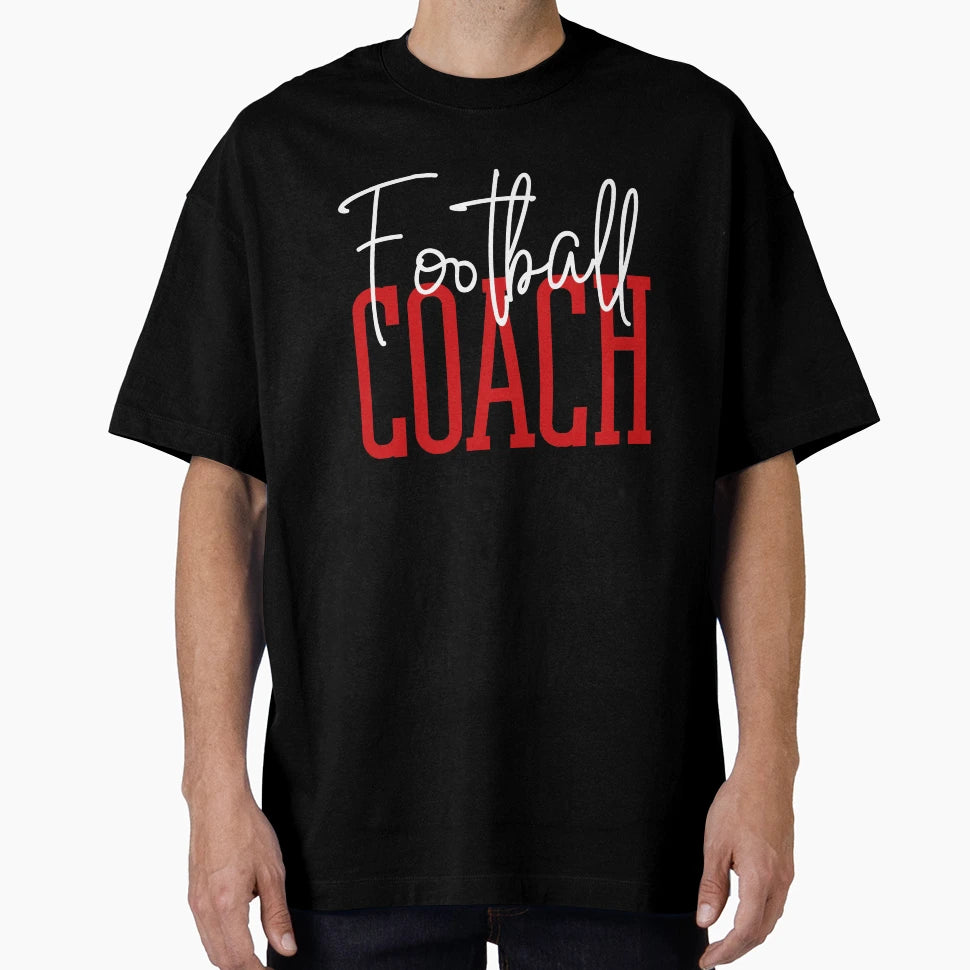 Football Coach T-Shirt - Custom Art Print Unisex - T-Shirt, Sweatshirt, Hoodie