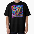 Graffiti style elephant by Drone- - Adult & Kids T-Shirts, Sweatshirts & Hoodies apparel design preview 1