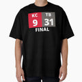 Tb 31 Kc 9 Tampa Bay Football Championship T-Shirt - Trendy Graphic Unisex - T-Shirt, Sweatshirt, Hoodie