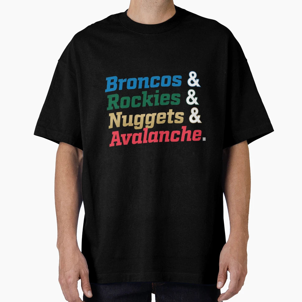 Colorado Sports T-Shirt - Graphic Print Men Women - T-Shirt, Sweatshirt, Hoodie