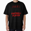 Awesome Football Player T-Shirt - Aesthetic Graphic for Adults - T-Shirt, Sweatshirt, Hoodie