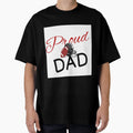 Proud Football Dad T-Shirt - Custom Art Print Men Women - T-Shirt, Sweatshirt, Hoodie
