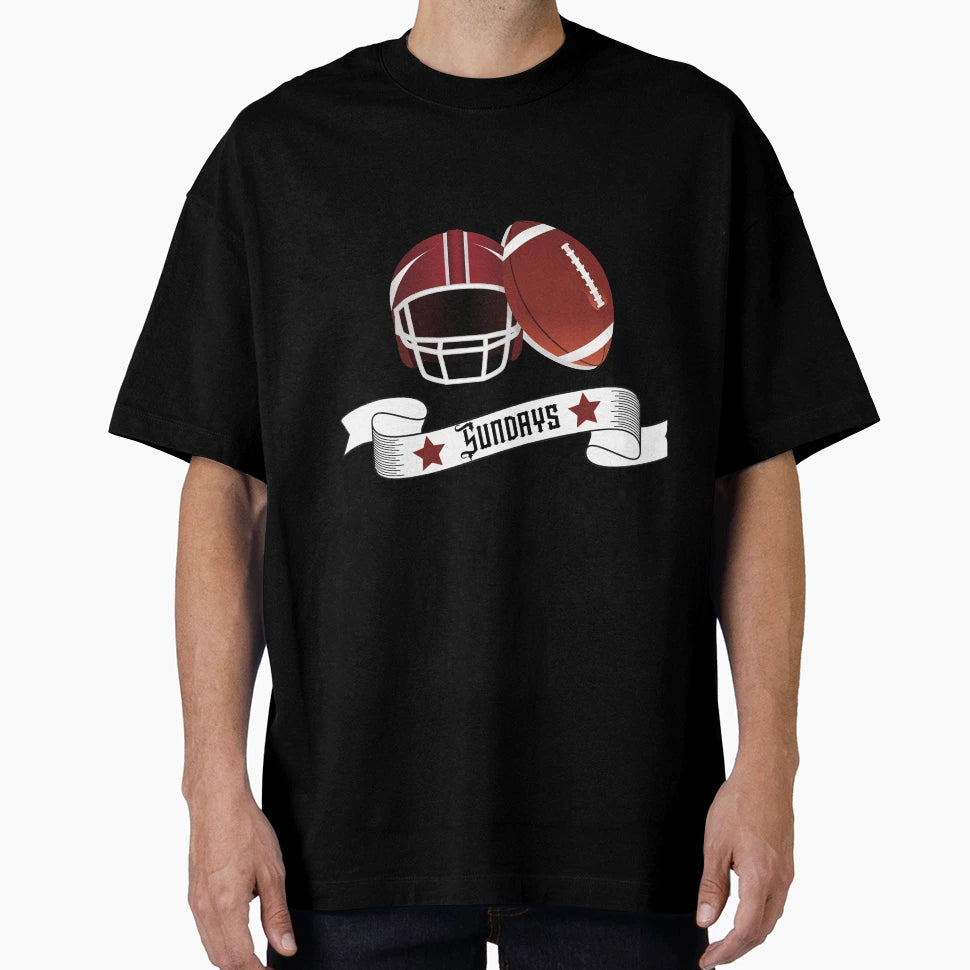 American Football Thank God Sundays T-Shirt - Streetwear Style Unisex - T-Shirt, Sweatshirt, Hoodie