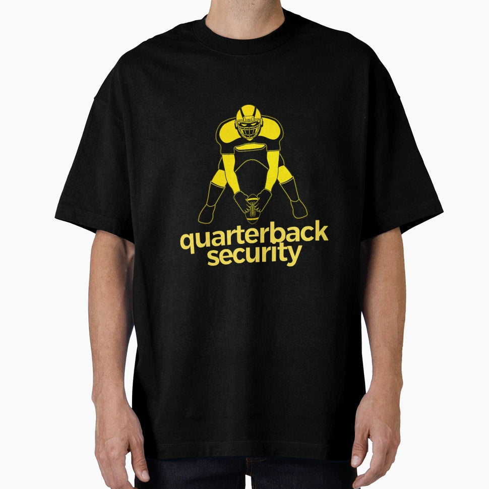 Quarterback Security Helmet Security T-Shirt - Unique Graphic Men Women - T-Shirt, Sweatshirt, Hoodie