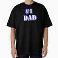 1 Dad T-Shirt - Minimalist Print Men Women - T-Shirt, Sweatshirt, Hoodie