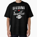 American Football Auntie Sports T-Shirt - Custom Art Print Men Women - T-Shirt, Sweatshirt, Hoodie