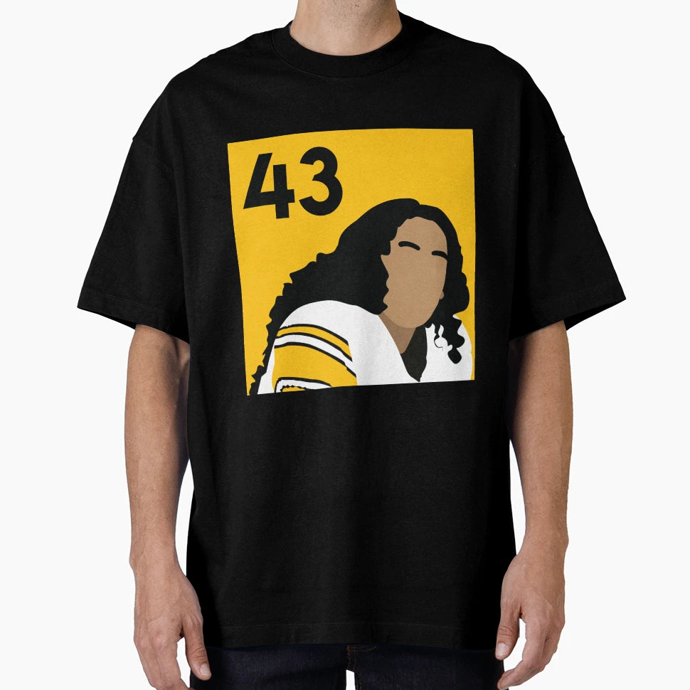 Troy Polamalu T-Shirt - Fun Novelty Design Men Women - T-Shirt, Sweatshirt, Hoodie