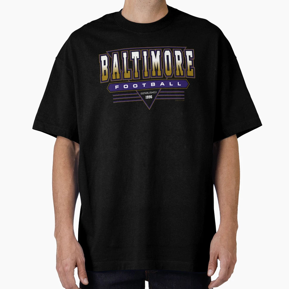 Baltimore Football Ravens Inspired T-Shirt - Minimalist Print Men Women - T-Shirt, Sweatshirt, Hoodie