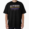 Baltimore Football Ravens Inspired T-Shirt - Minimalist Print Men Women - T-Shirt, Sweatshirt, Hoodie