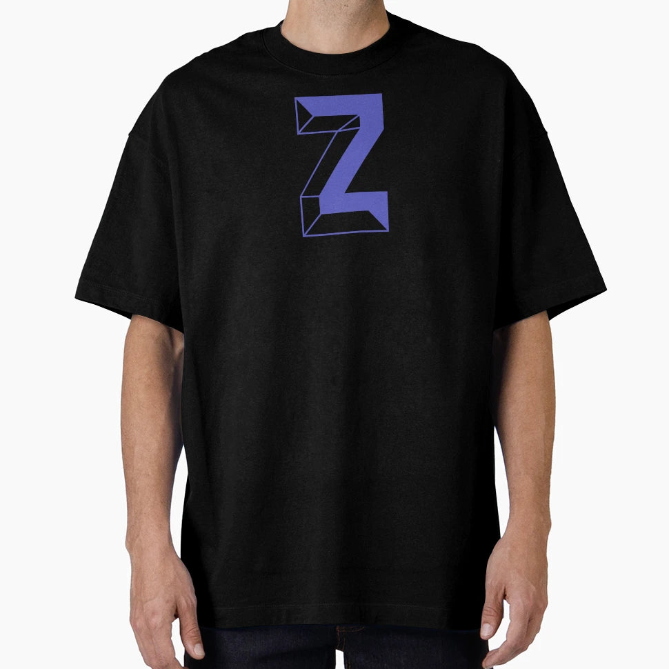 Modern Monogram Initial Letter Z T-Shirt - Fun Novelty Design for Adults - T-Shirt, Sweatshirt, Hoodie