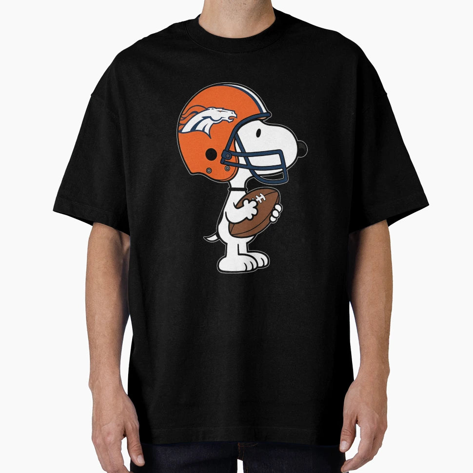 Snoopy Denver Broncos Game Day T-Shirt - Aesthetic Graphic for Adults - T-Shirt, Sweatshirt, Hoodie