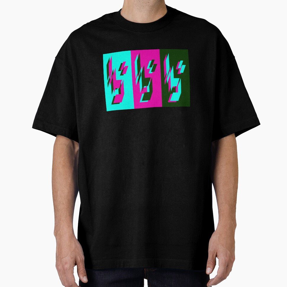 Bbb (Cyan, Magenta, Black/Green) by LowResDesigns - Adult & Kids T-Shirts, Sweatshirts & Hoodies apparel design preview 1