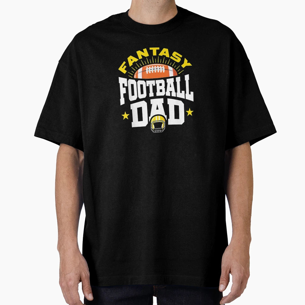 Fantasy Football Dad T-Shirt - Graphic Print Men Women - T-Shirt, Sweatshirt, Hoodie