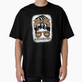 Bleached Football Mom Life Leopard T-Shirt - Minimalist Print for Adults - T-Shirt, Sweatshirt, Hoodie