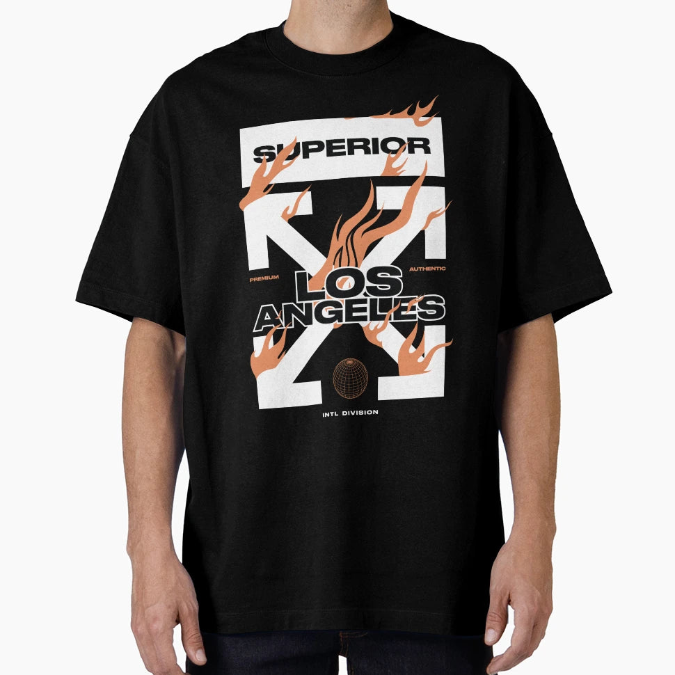 Superior Los Angeles Streetwear T-Shirt - Unique Graphic Men Women - T-Shirt, Sweatshirt, Hoodie