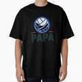 Volleyball Papa Ultimate Dad Gear Funny T-Shirt - Graphic Print Men Women - T-Shirt, Sweatshirt, Hoodie