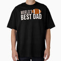 Simple Worlds Best Dad Typography T-Shirt - Fun Novelty Design for Adults - T-Shirt, Sweatshirt, Hoodie
