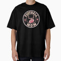 Football Mom Badge T-Shirt - Custom Art Print for Adults - T-Shirt, Sweatshirt, Hoodie