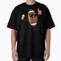Beer Drinking Football T-Shirt - Unique Graphic for Adults - T-Shirt, Sweatshirt, Hoodie