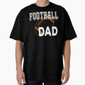 Football Dad American Football Lover T-Shirt - Minimalist Print for Adults - T-Shirt, Sweatshirt, Hoodie